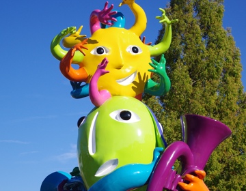 Viva La Vida kunstwerk in Kerkrade